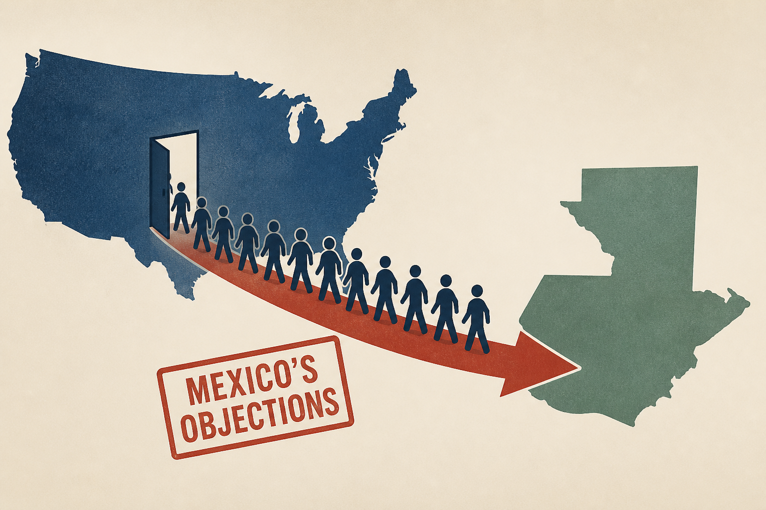 US deports nearly 2,300 Mexicans to Guatemala over Mexico’s objections