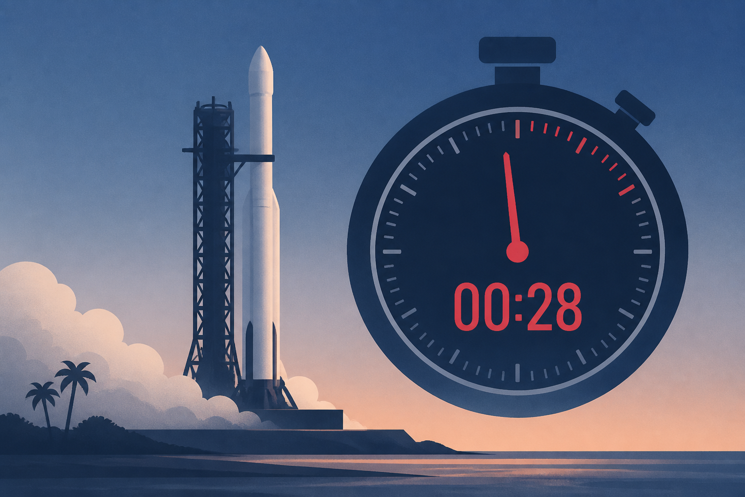 Scrub! SpaceX halts Florida launch countdown with just 28 seconds left