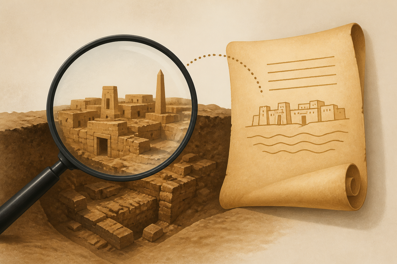 Archaeologists potentially find lost Egyptian city from Bible