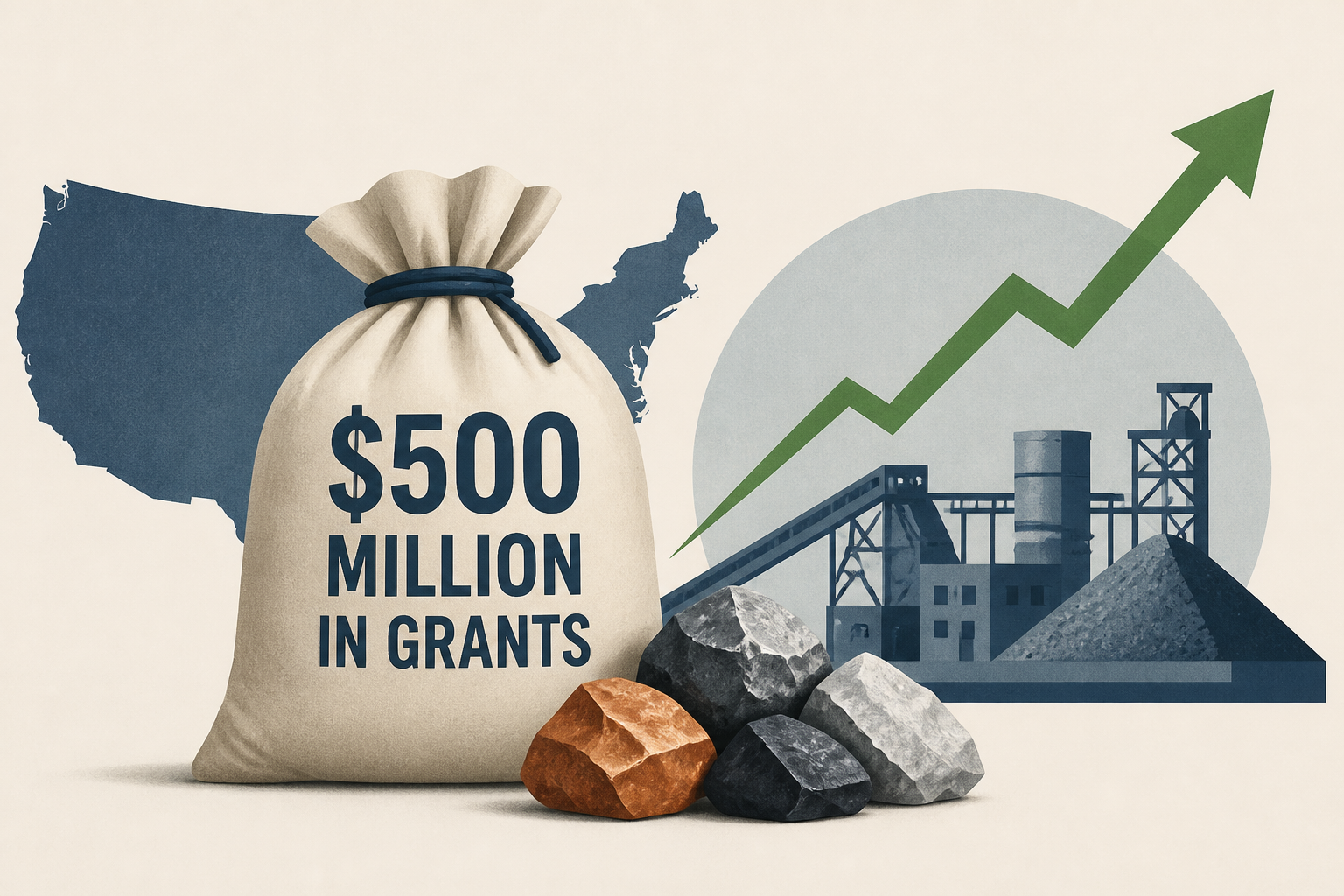 Trump administration to back US minerals projects with $500 million in grants