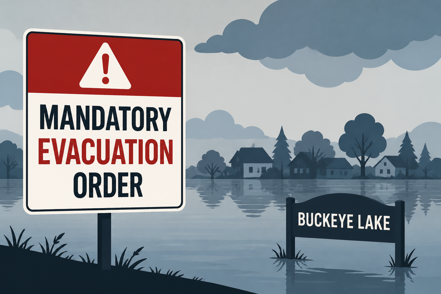 Village of Buckeye Lake issues mandatory evacuation order