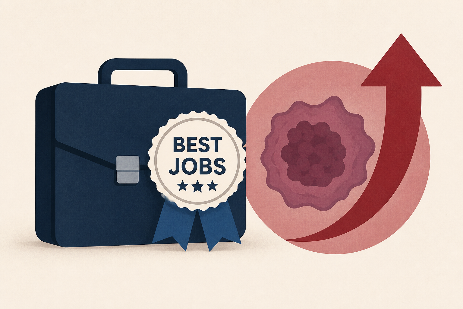 Greater risk of certain cancer deaths linked to 2 of "best jobs" in America