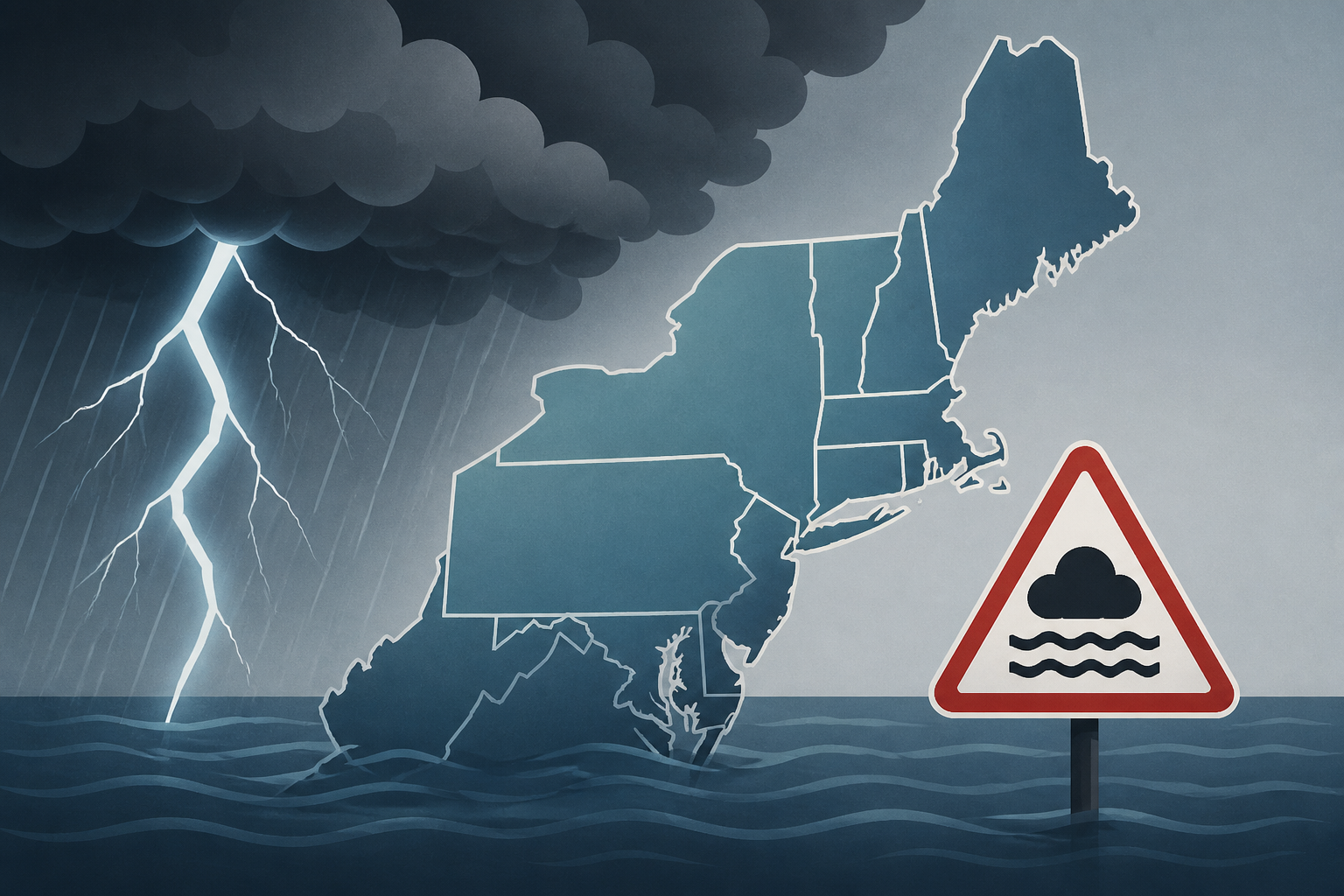 Severe storms expected to slam Northeast with 32M threatened by dangerous flooding