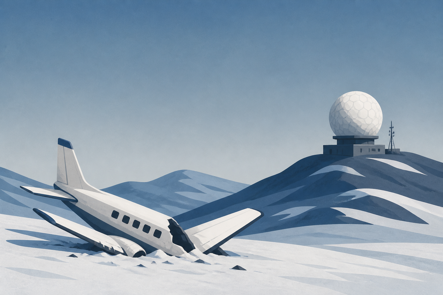 Charter plane crashes near remote radar site in western Alaska, killing all 8 on board