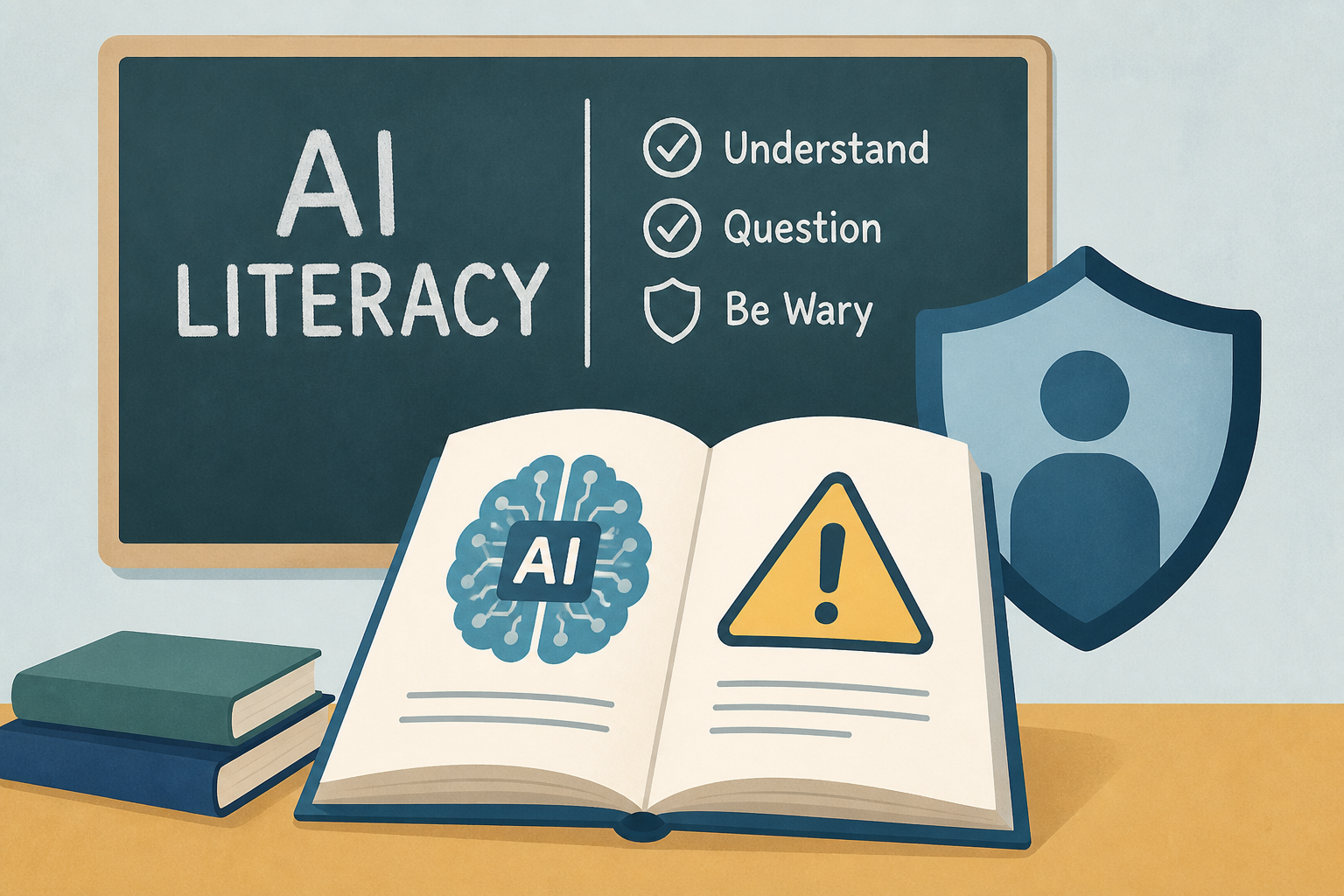 How schools are teaching AI literacy and warning kids to be wary