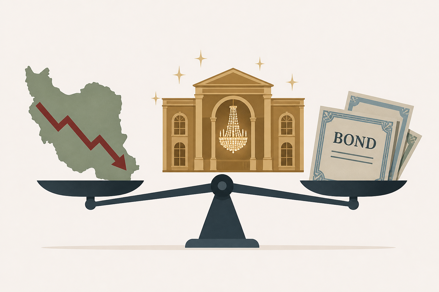 Iran's economy; Trump's ballroom; Bond market : NPR