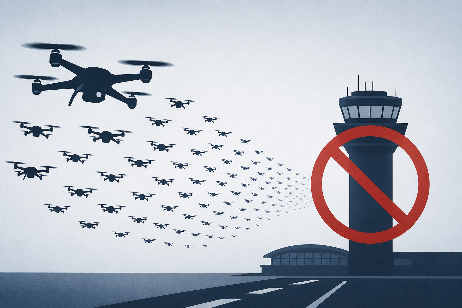 Ukraine Planned 1,000-Drone Swarm to Paralyze Moscow Airports