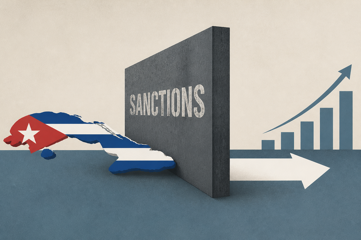 Cuba says US sanctions are blocking its efforts to open the economy