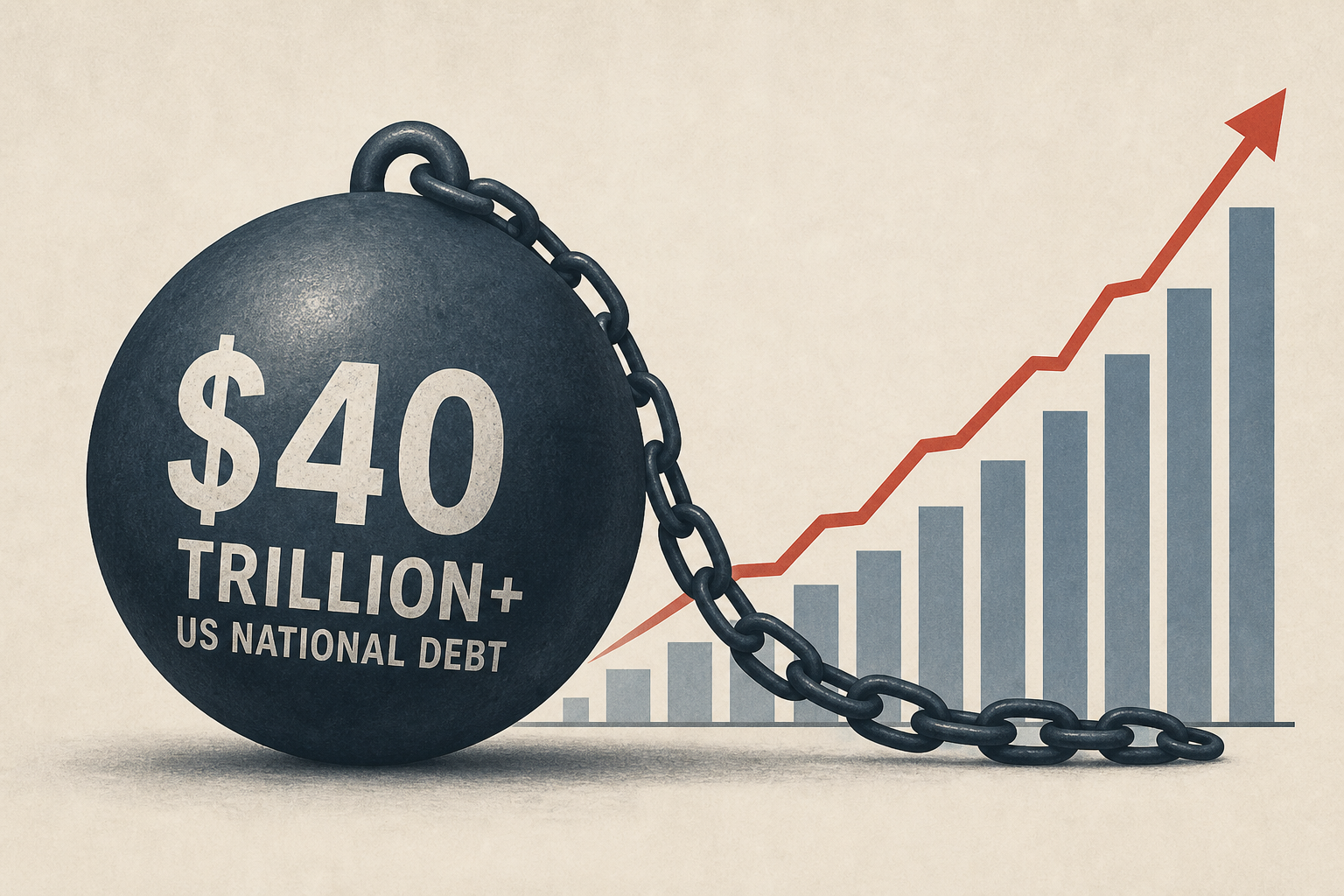 US national debt tops $40 trillion: These charts offer more context