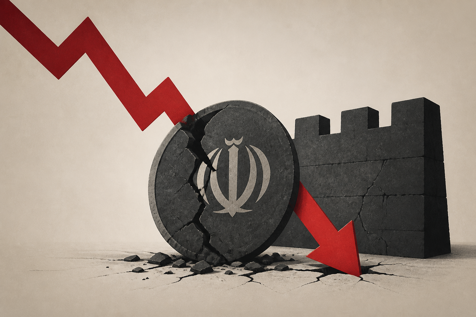 Iran’s economic crisis deepens as hard-line leaders dig in on war