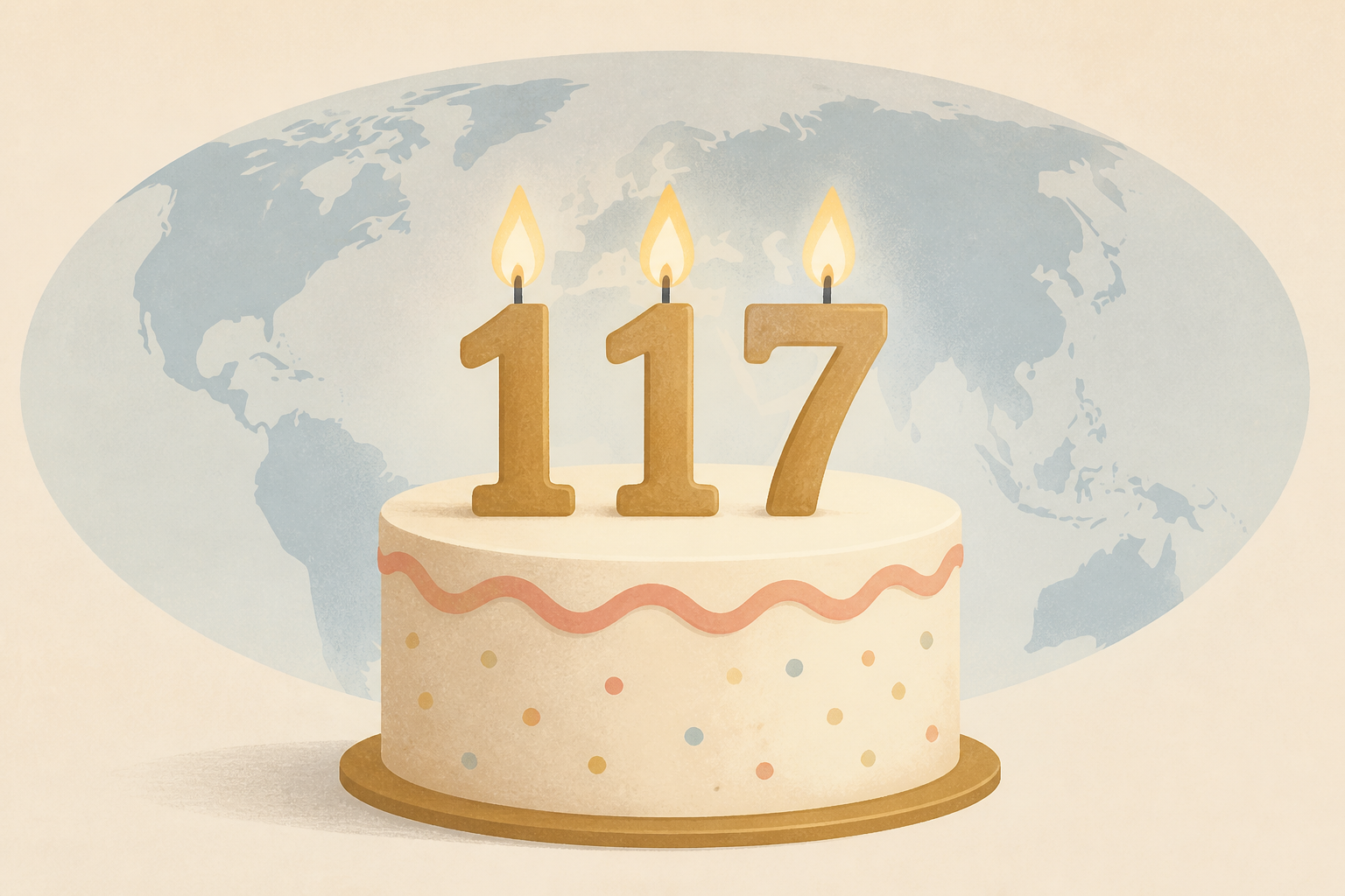 World's oldest person celebrates turning 117