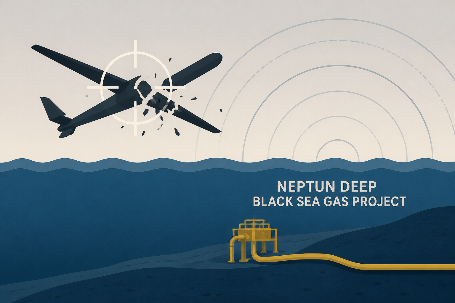 Romania destroys drone near Neptun Deep Black Sea gas project