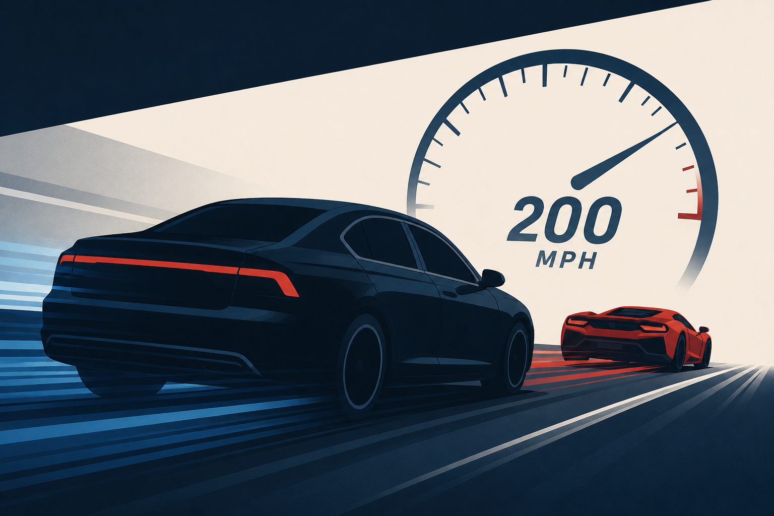An American Sedan Just Smoked The New Corvette ZR1X To 200 MPH And Back