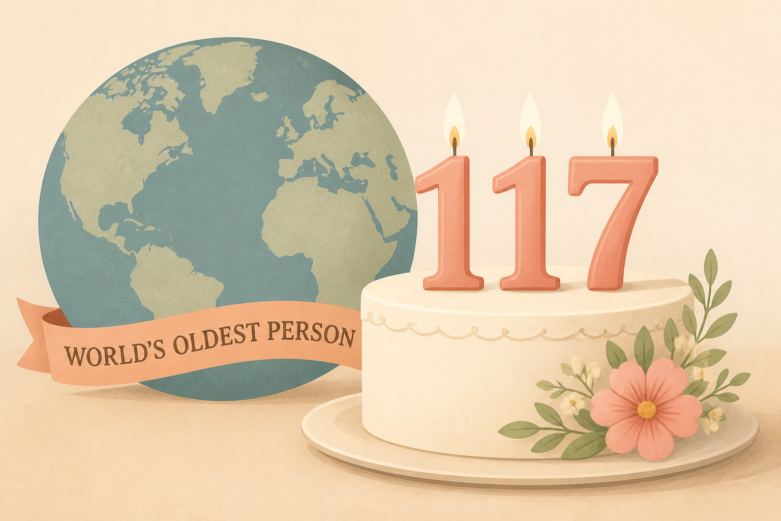 World’s oldest person Ethel Caterham celebrates 117th birthday