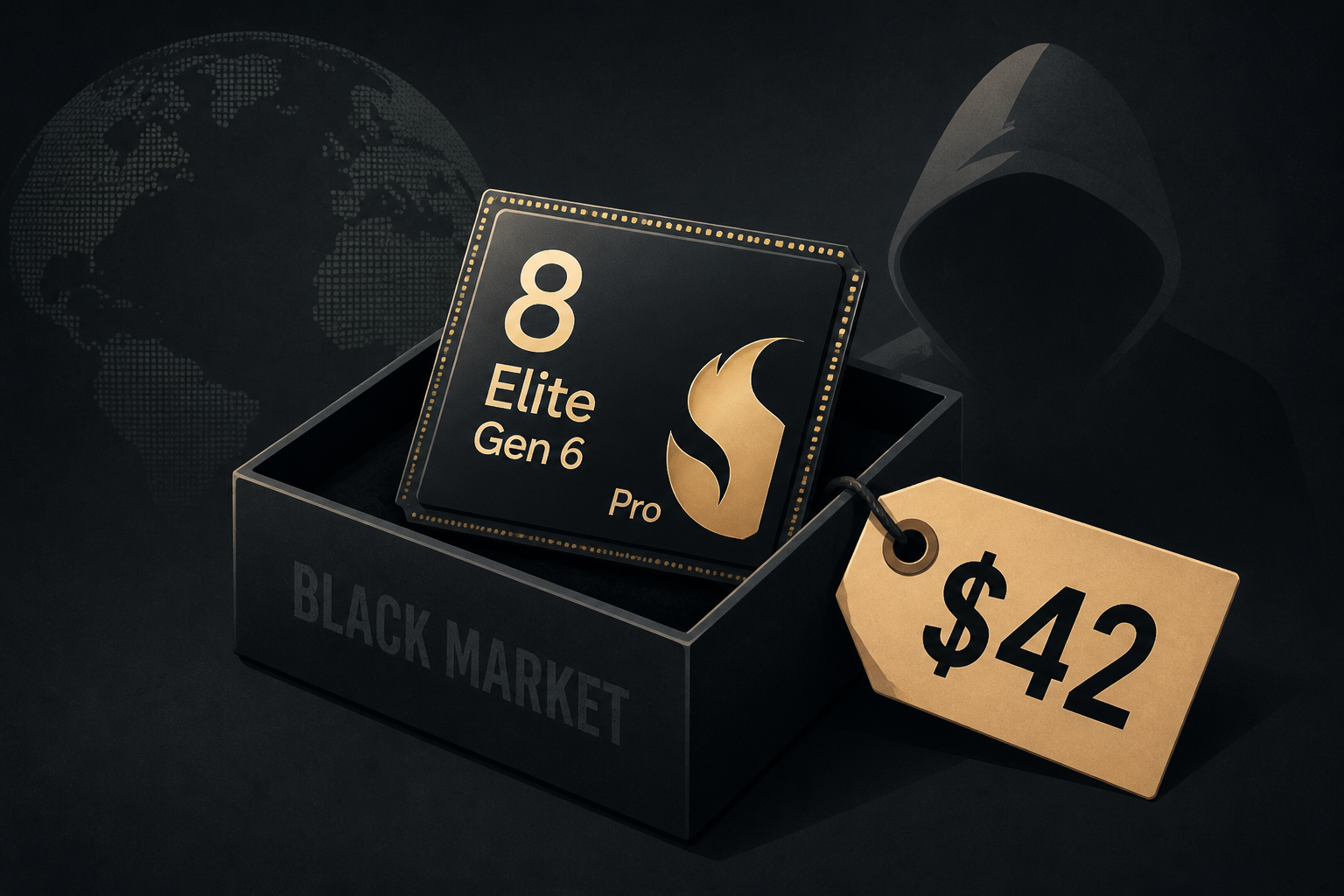 gen Snapdragon 8 Elite Gen 6 Pro chip reportedly spotted on black market for just $42