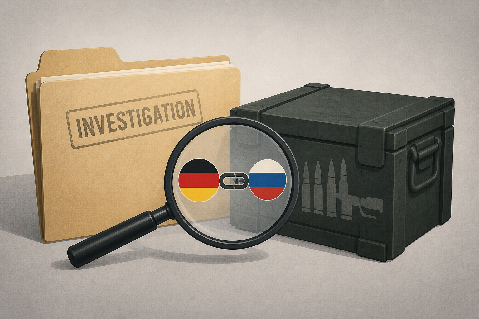 Germany investigates Russia links to weapons cache discovery, reports say