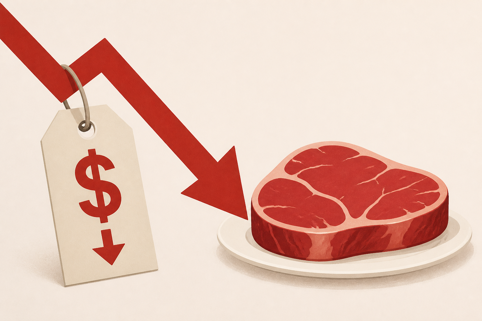 Trump announces plan to reduce beef prices