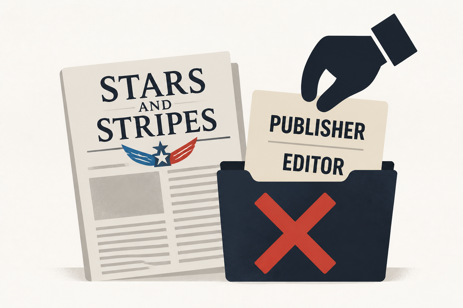 Pentagon moves to fire publisher and editor of Stars and Stripes