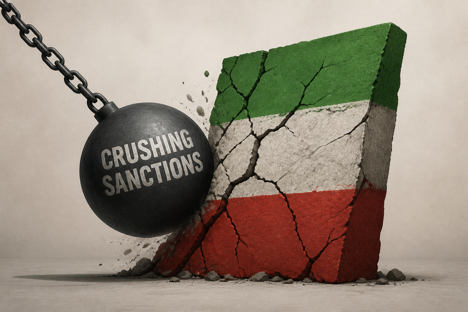 Iran vows 'devastating' response as US threatens crushing sanctions designed to 'collapse' regime