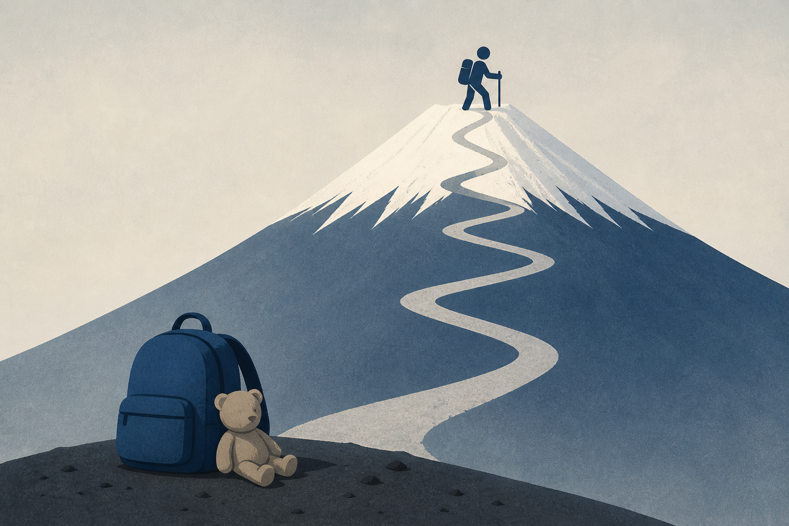 Father abandons 7-year-old on Mount Fuji to reach summit