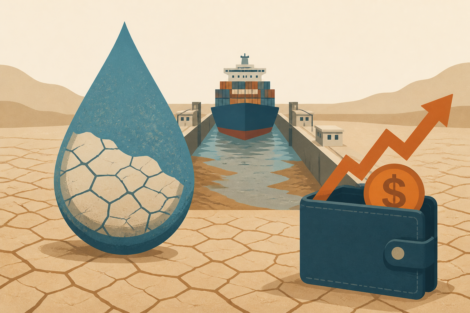Why drought at the Panama Canal matters for your wallet