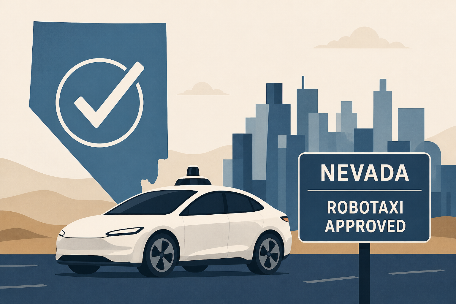 Tesla, Uber, and Waymo all get the OK to operate thousands of robotaxis in Nevada