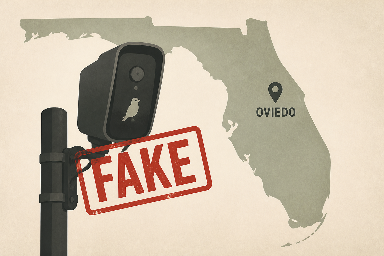 Police in Florida used fake Flock camera, Oviedo mayor says
