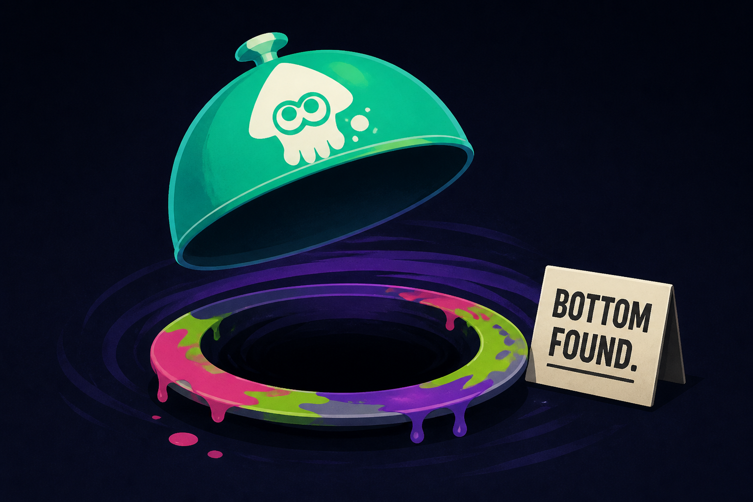 Someone Found A Bottom To Splatoon Raiders' Bottomless Buffet