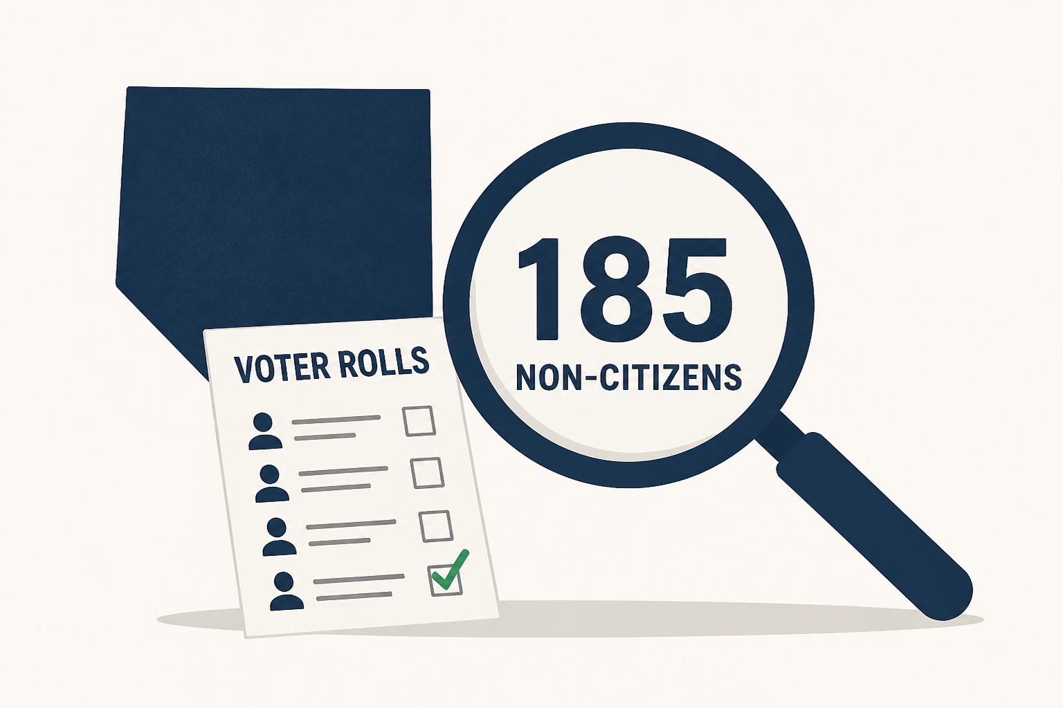 DHS confirms just 185 non-citizens on Nevada voter rolls after claiming there were thousands more