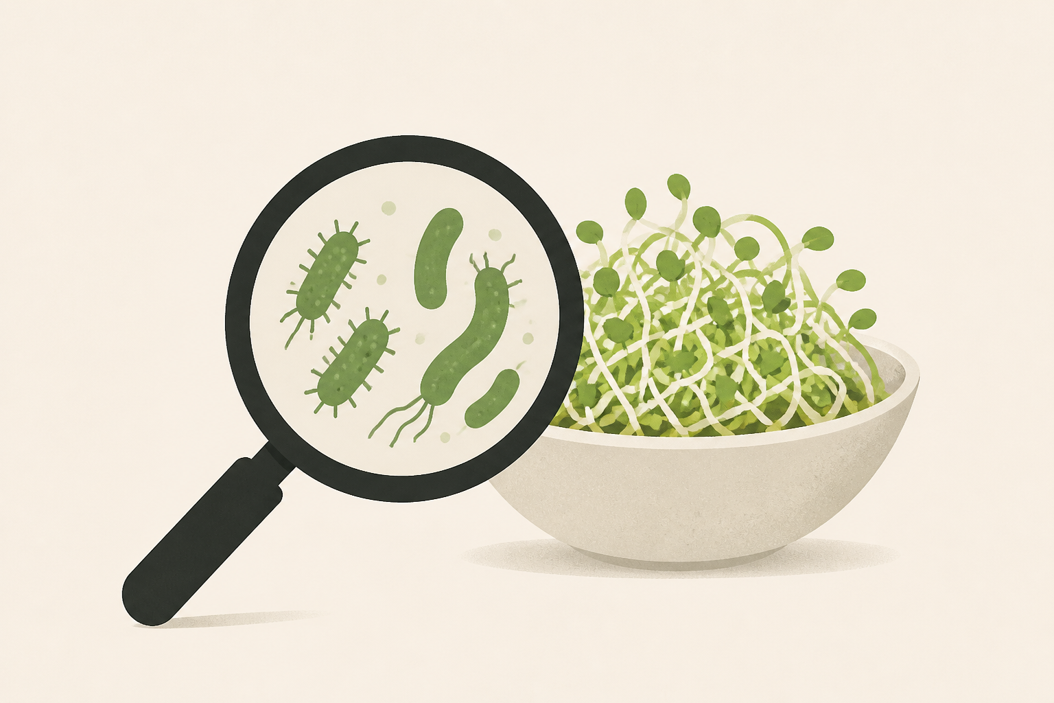 E coli and salmonella outbreak tied to alfalfa sprouts sickens 55