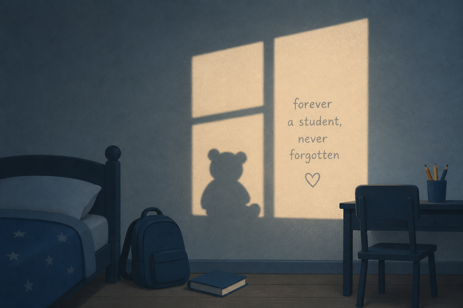 Another child's room now a silent memorial to the toll of school shootings