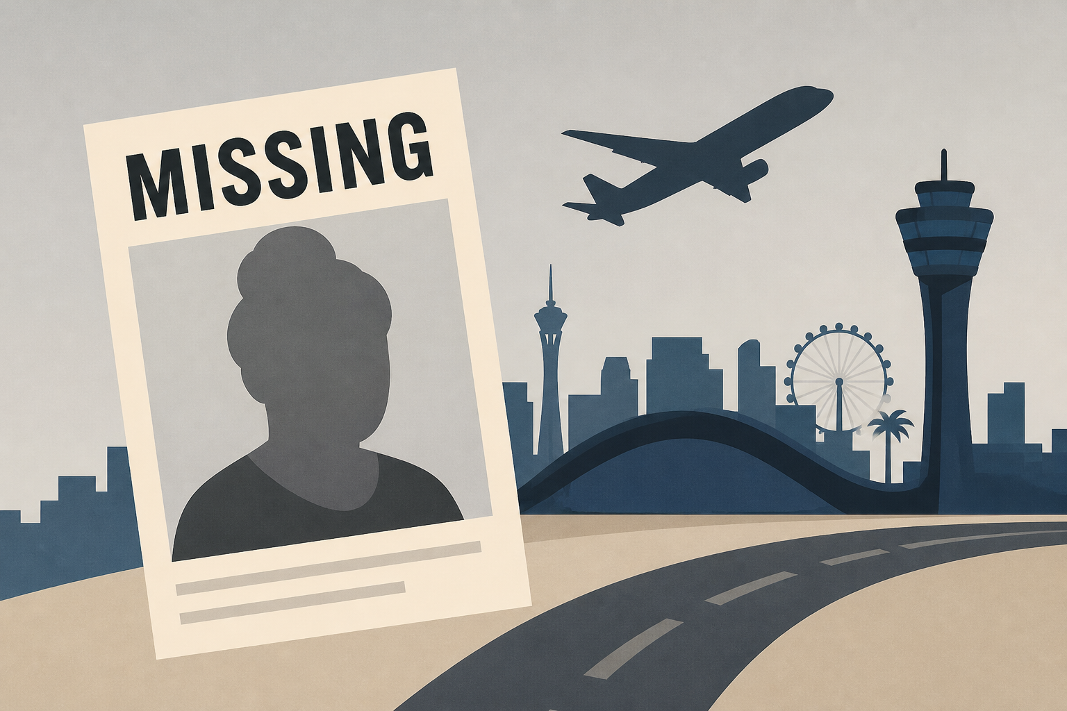 New York grandmother missing in Las Vegas found dead near airport