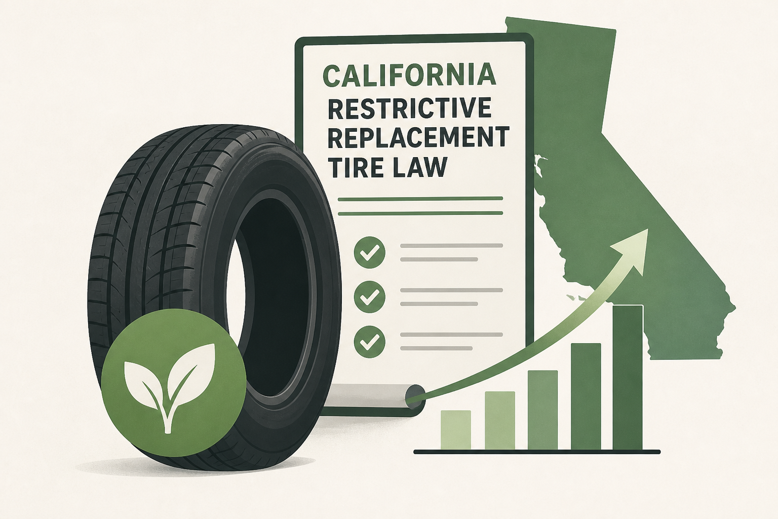 California Passes Restrictive Replacement Tire Law In The Name Of Efficiency