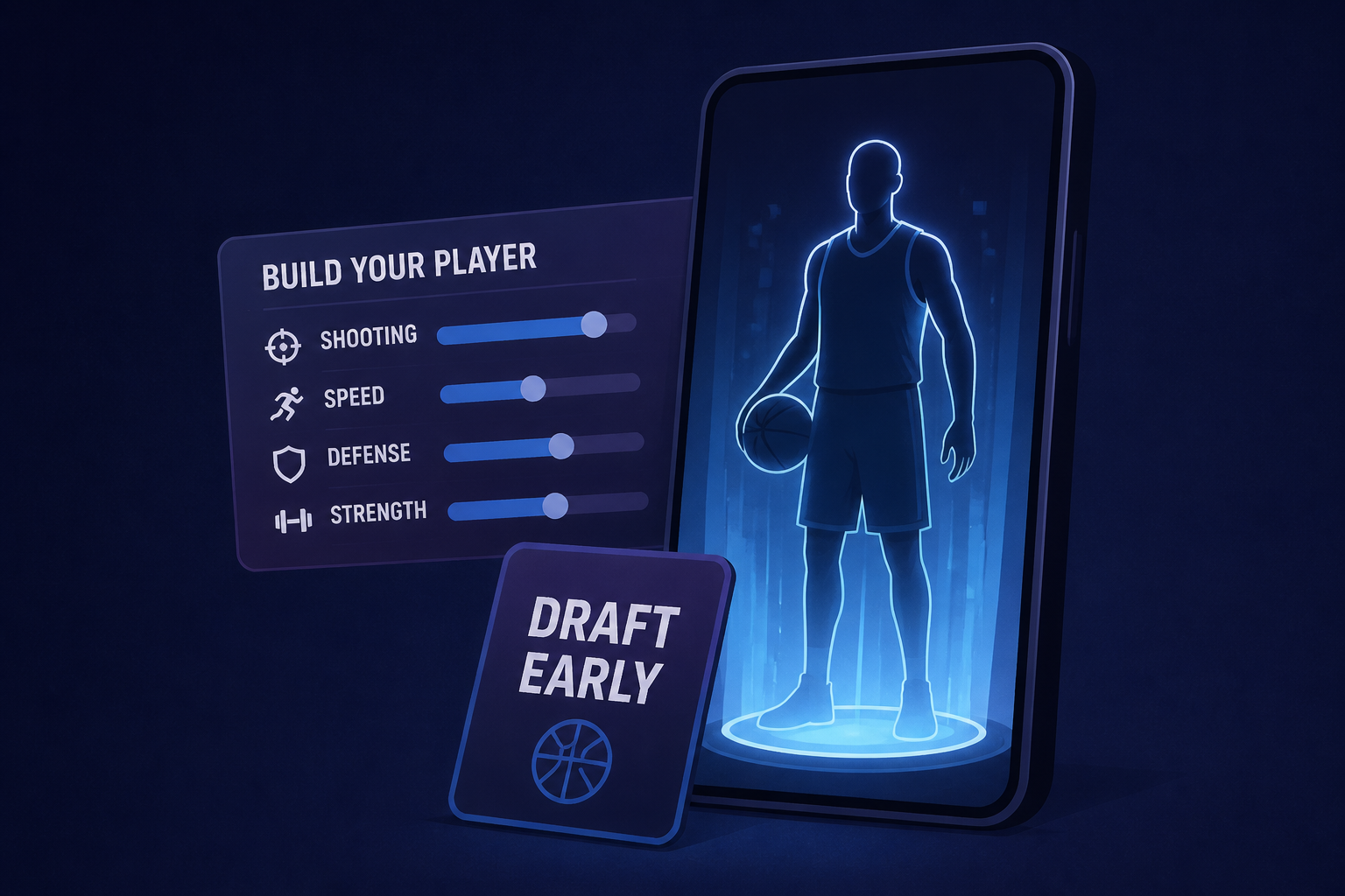 NBA 2K HQ Launches Today: Mobile Builder Lets You Draft Your Player Early