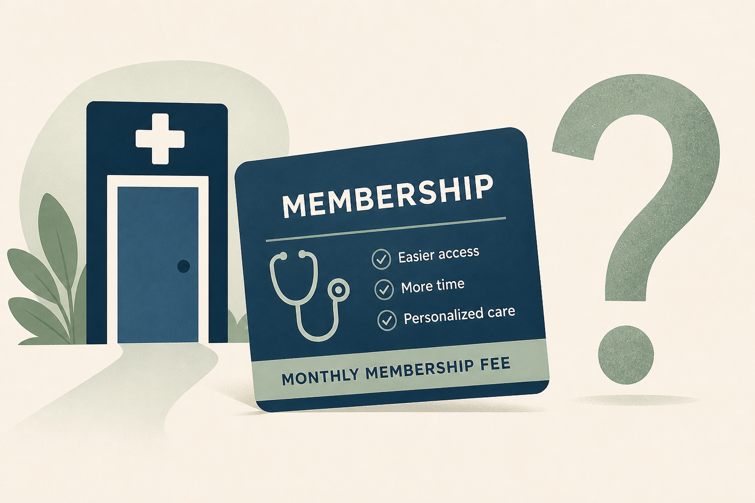 More doctor's offices are charging membership fees. Is it worth it?