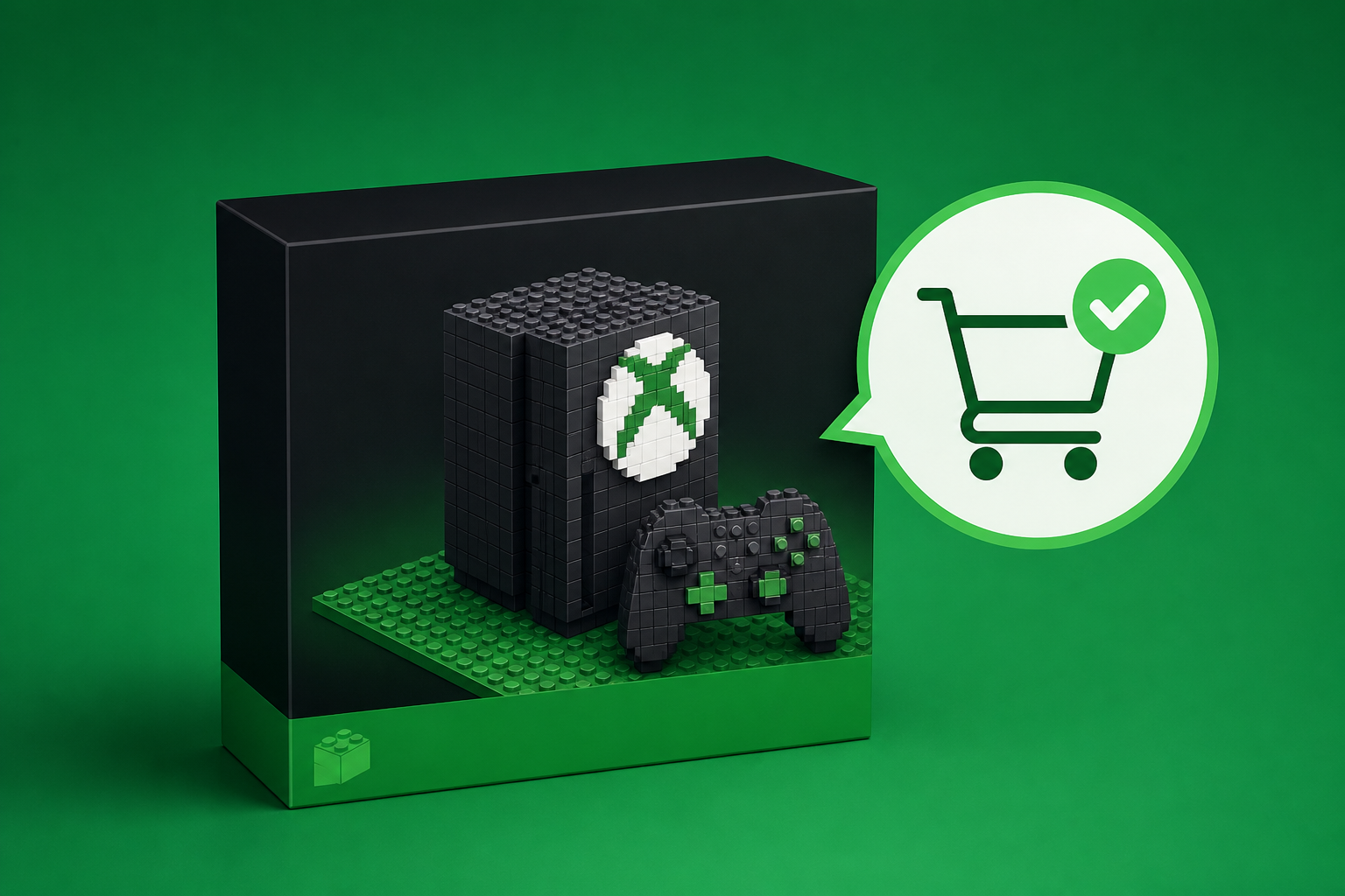 Mattel Brick Shop's Upcoming Xbox Building Kit Is Still Available at Some Retailers