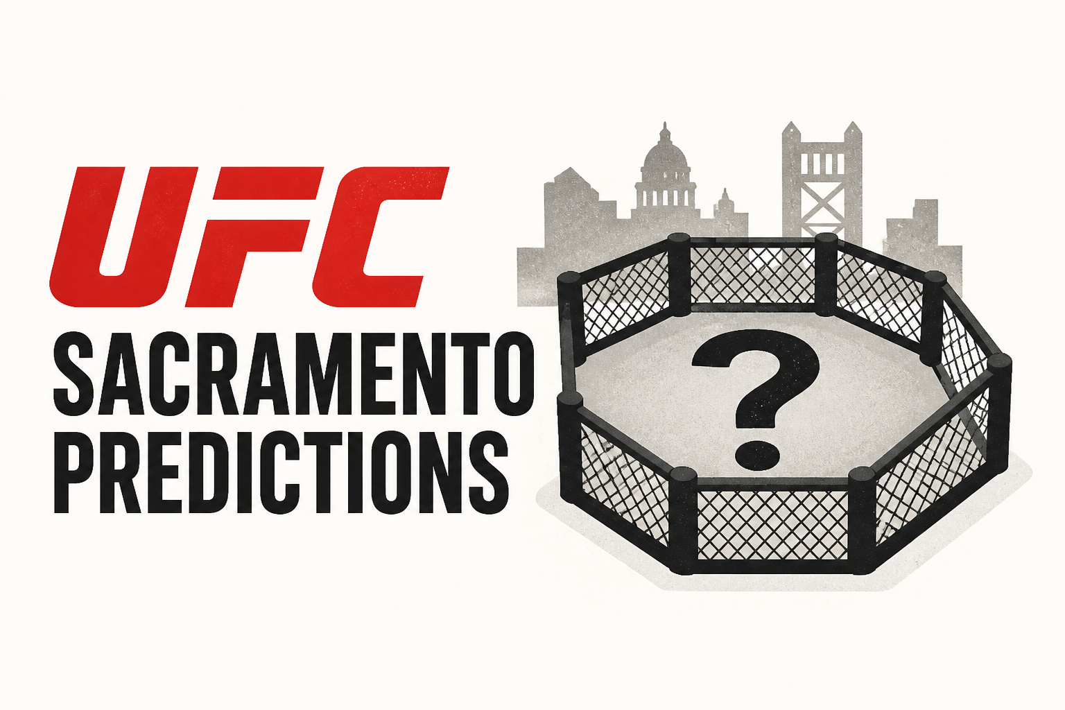 UFC Sacramento predictions