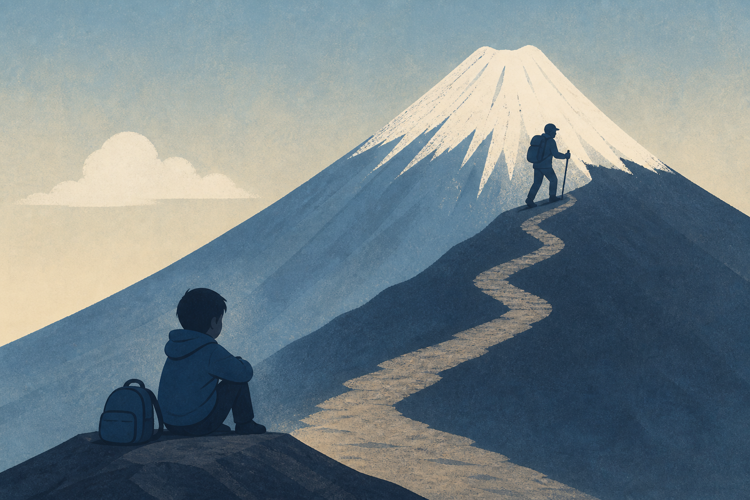 Father leaves 7-year-old son alone on Mount Fuji to continue hike, reports say