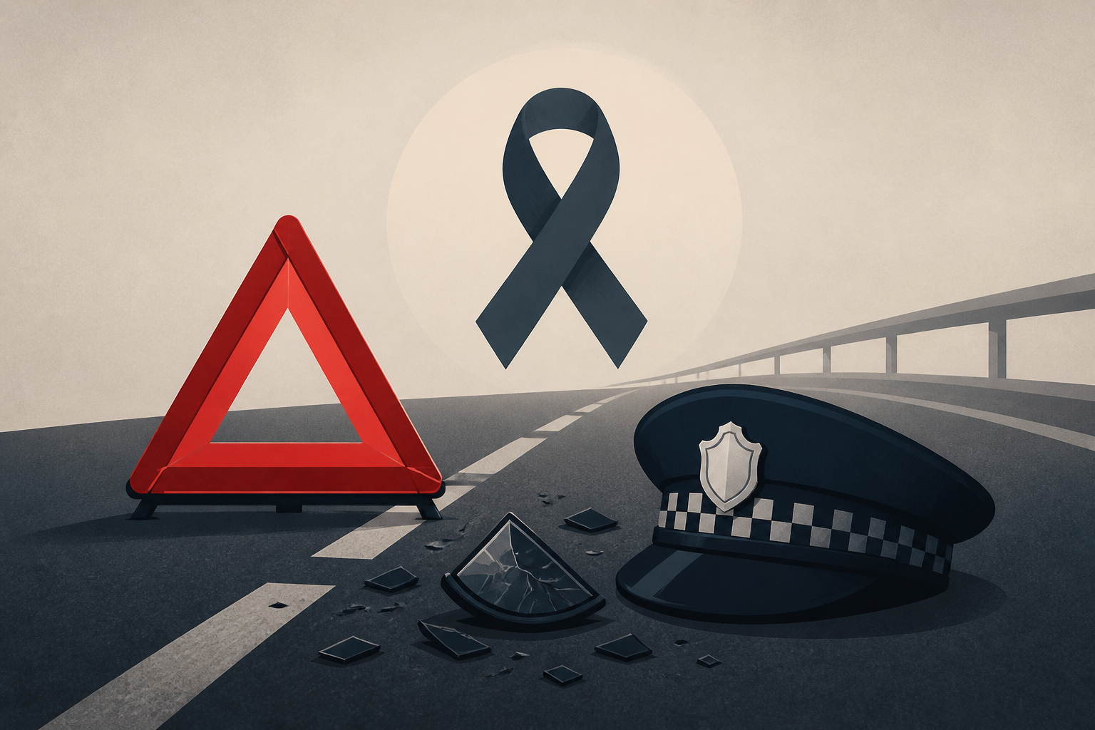 Crash on highway in England kills 7, including 2 police officers