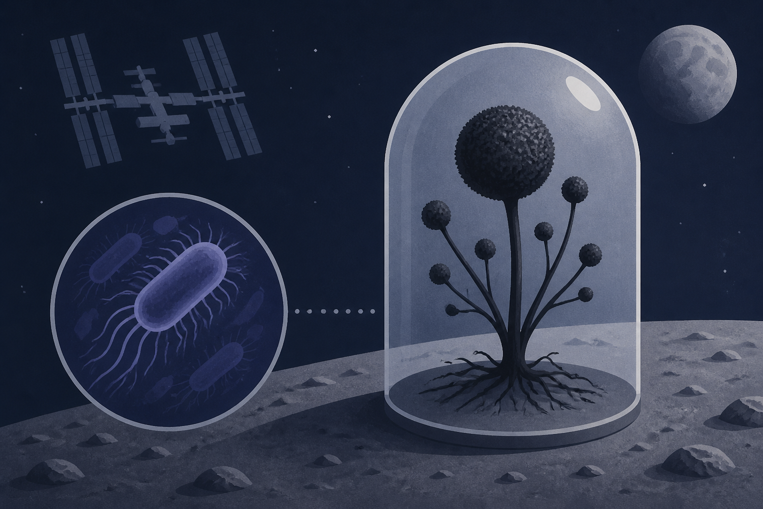 A black fungus that thrives in damp bathrooms and has been found aboard the ISS was the toughest organism in NASA's new Moon-survival study — even outperforming a bacterium famous for being one of the