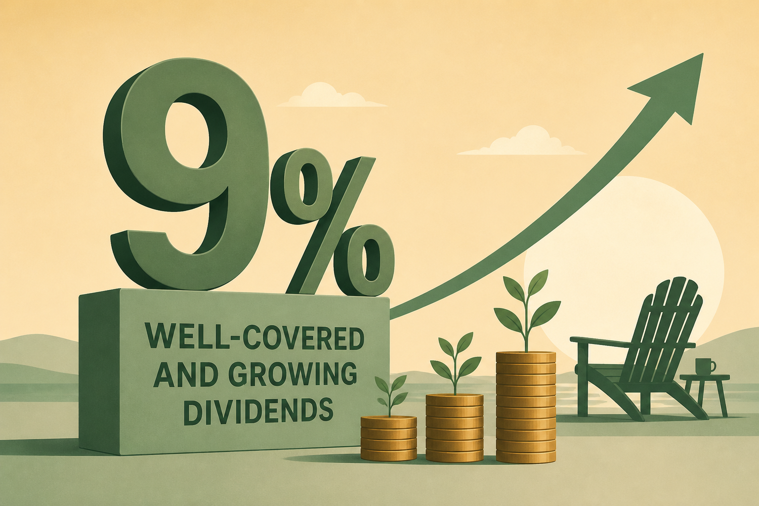 9% Yields With Well-Covered And Growing Dividends For Early Retirement