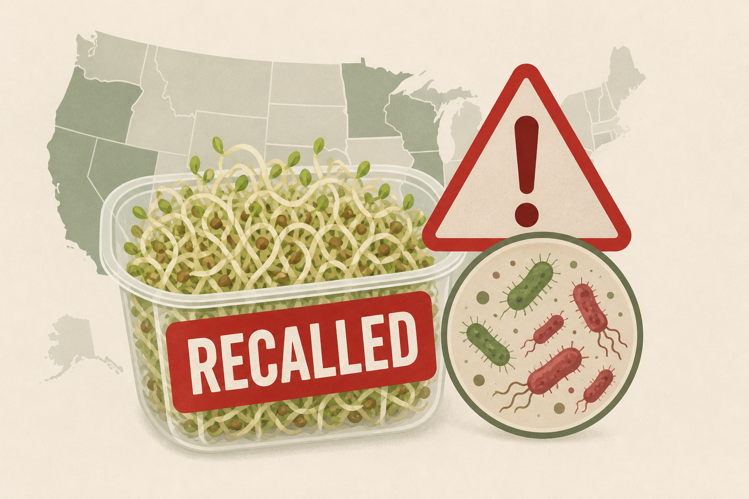 Alfalfa sprouts recalled after E. coli, salmonella outbreak sickens dozens in 15 states