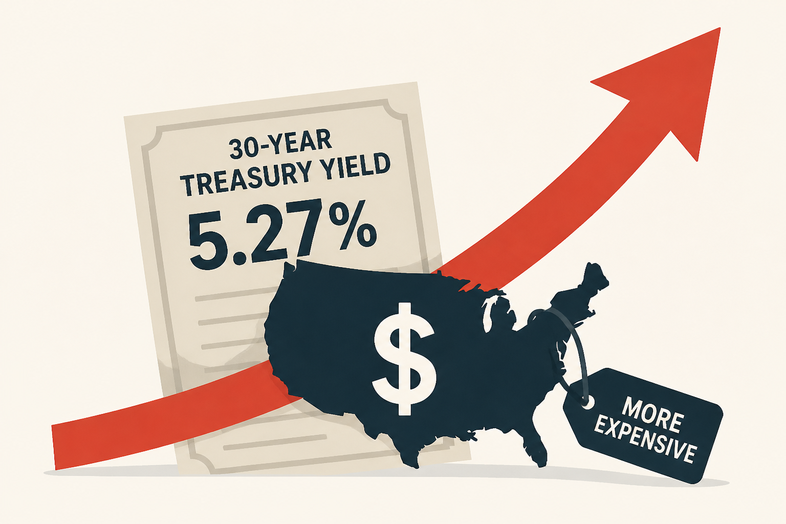 Mohamed El-Erian says 30-year Treasury yield at 5.27% signals a structural shift that will make America more expensive