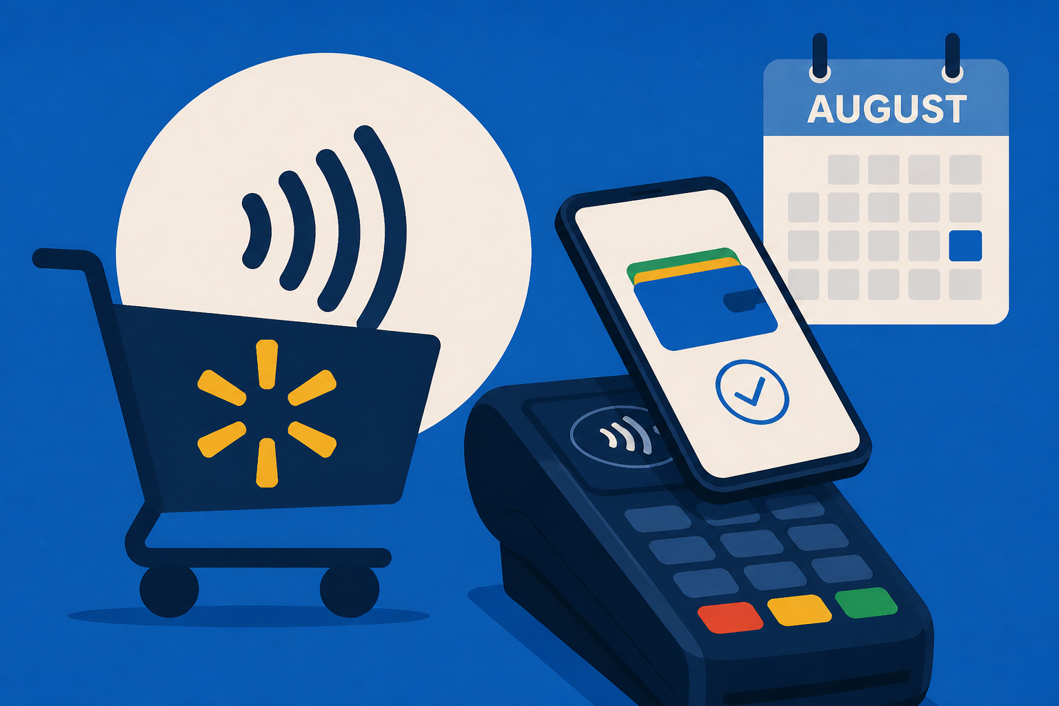 Walmart to let shoppers use Apple Pay, other tap-to-pay methods starting in August