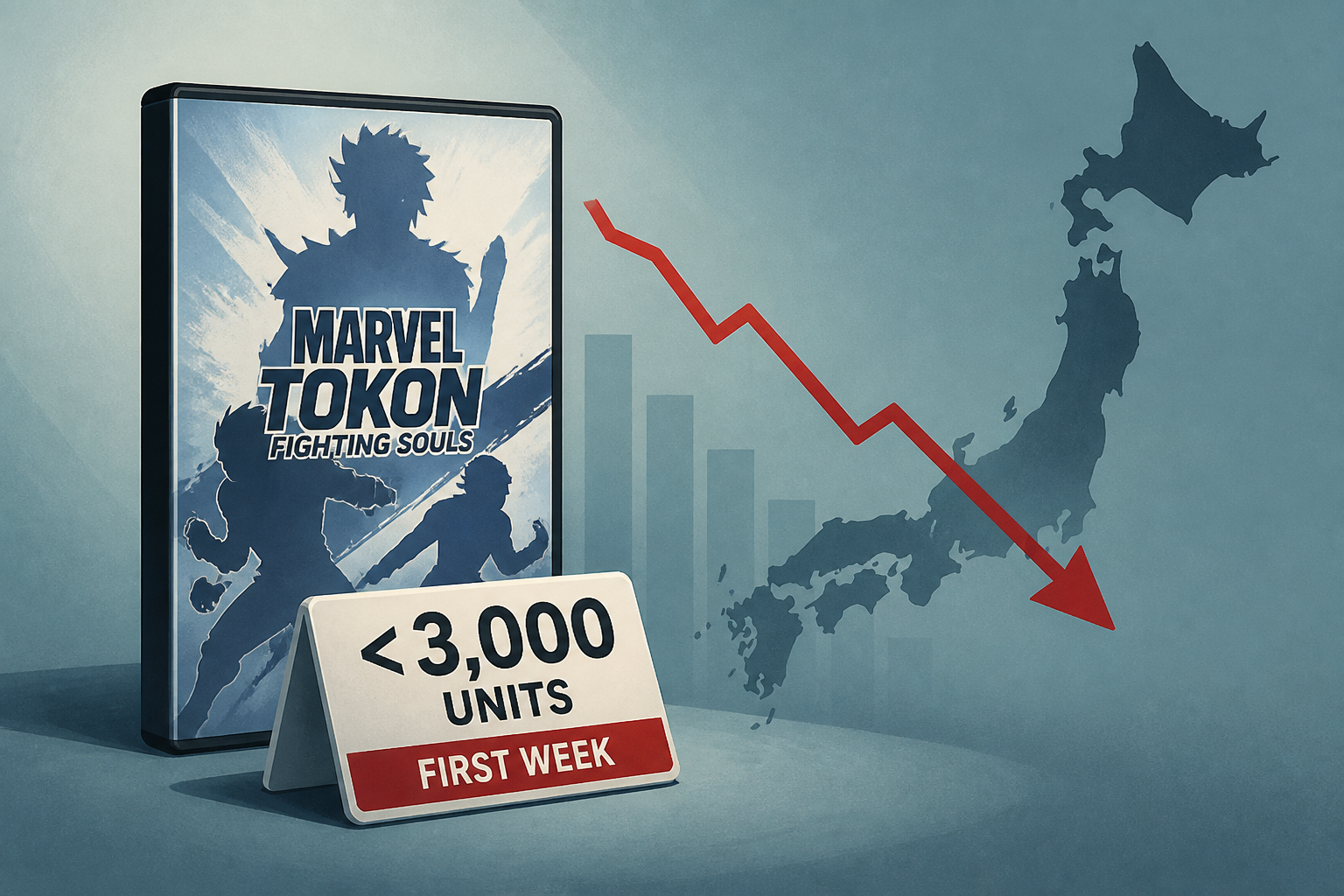Marvel Tokon: Fighting Souls sold fewer than 3,000 physical units in Japan in its first week