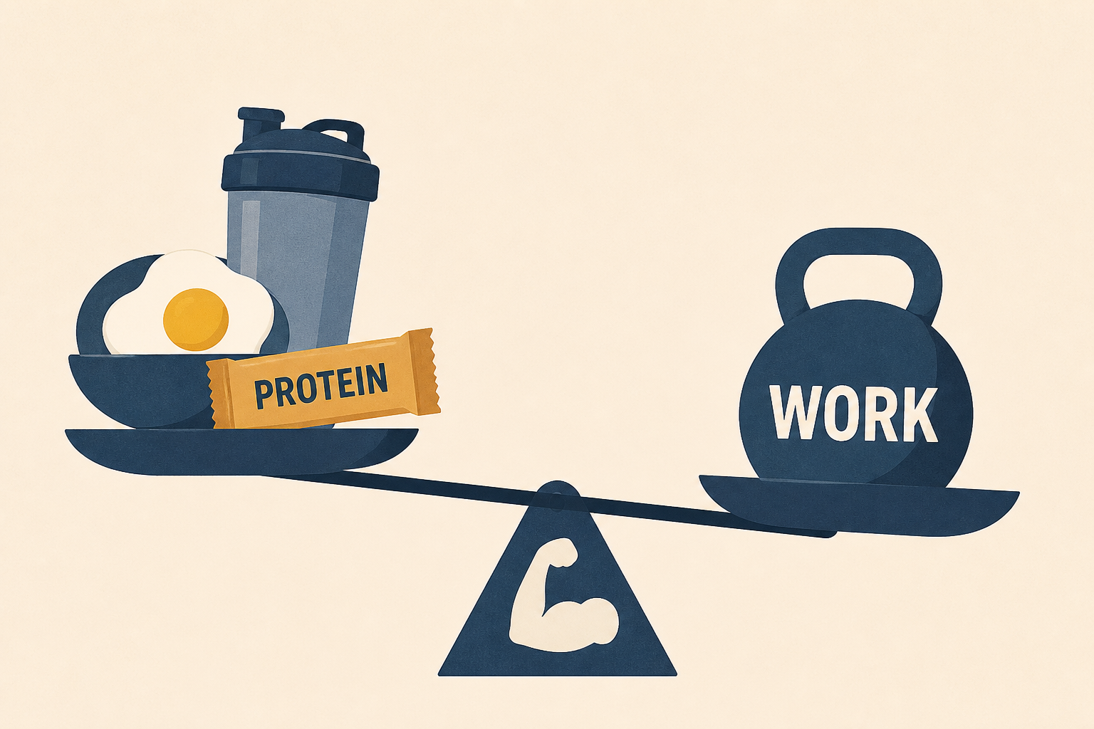 More protein in your breakfast or snacks won’t give you more muscle without more work - a biologist separates the science from the marketing