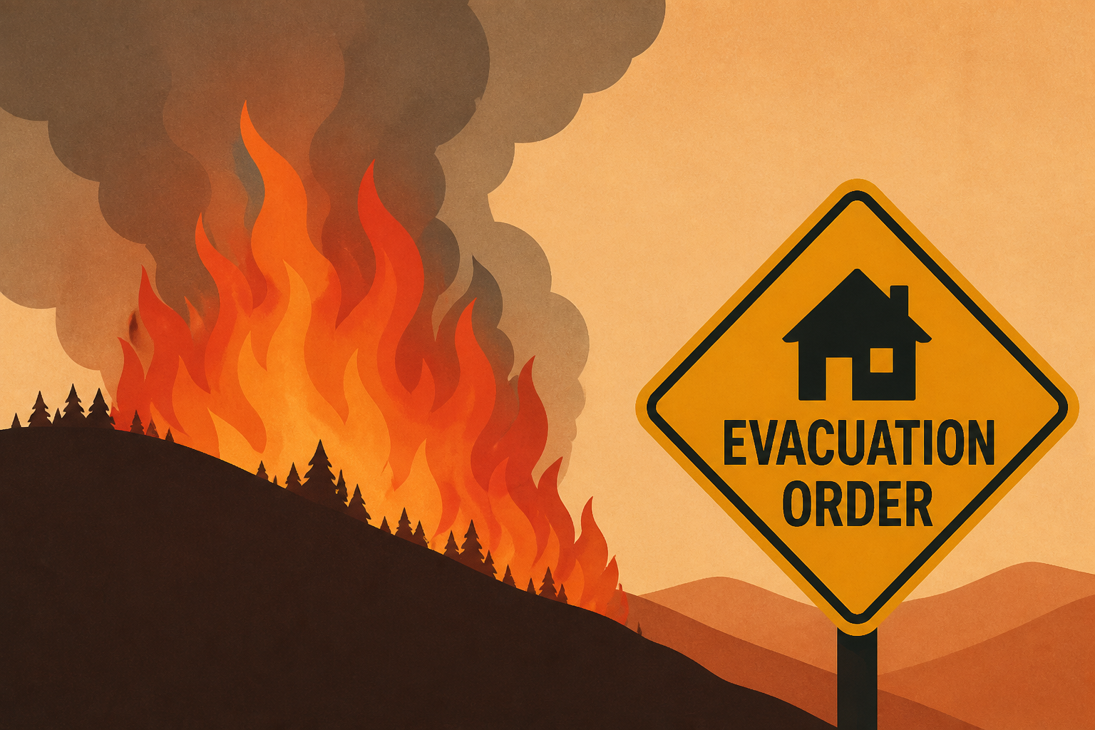 Hawk Fire grows to 2,500 acres, evacuation orders in place