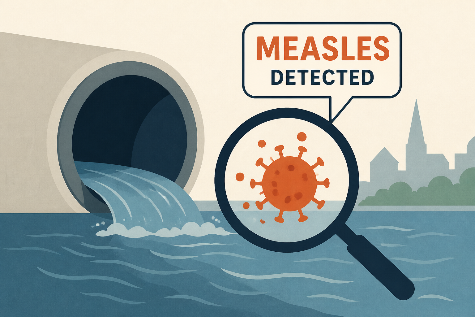 Bangor wastewater sample tests positive for measles