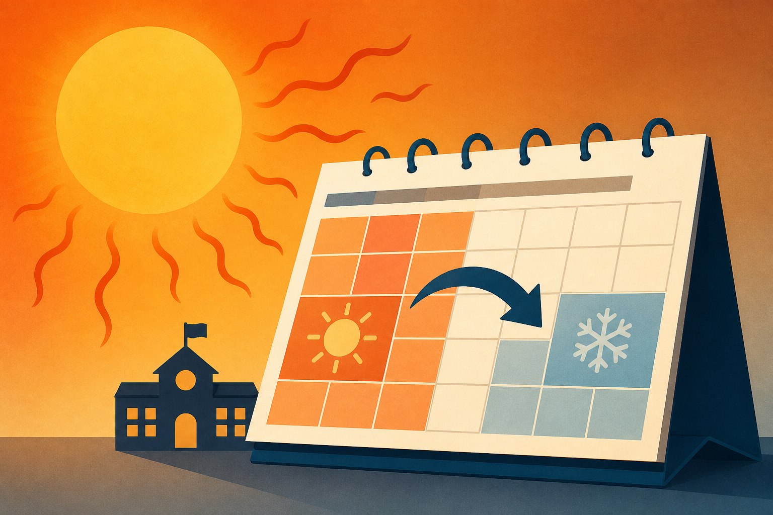 How a new era of heatwaves could shake up the school calendar