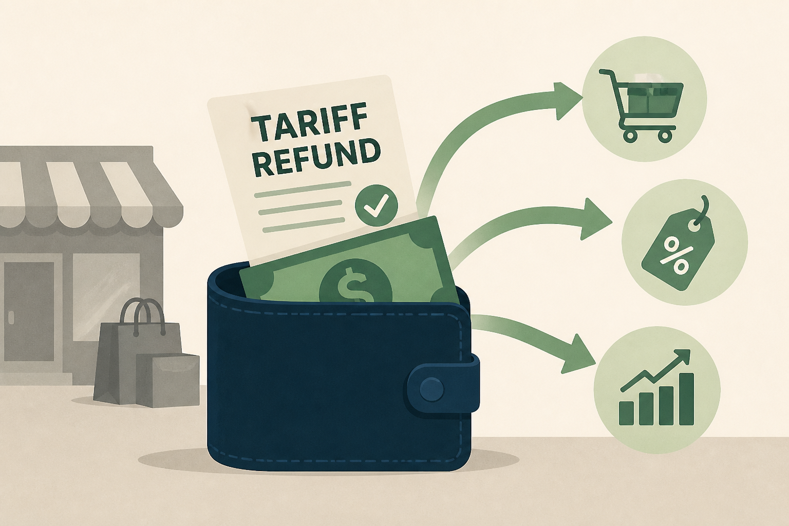 Tariff refunds are hitting retailers' wallets. Here's what they're doing with the money.